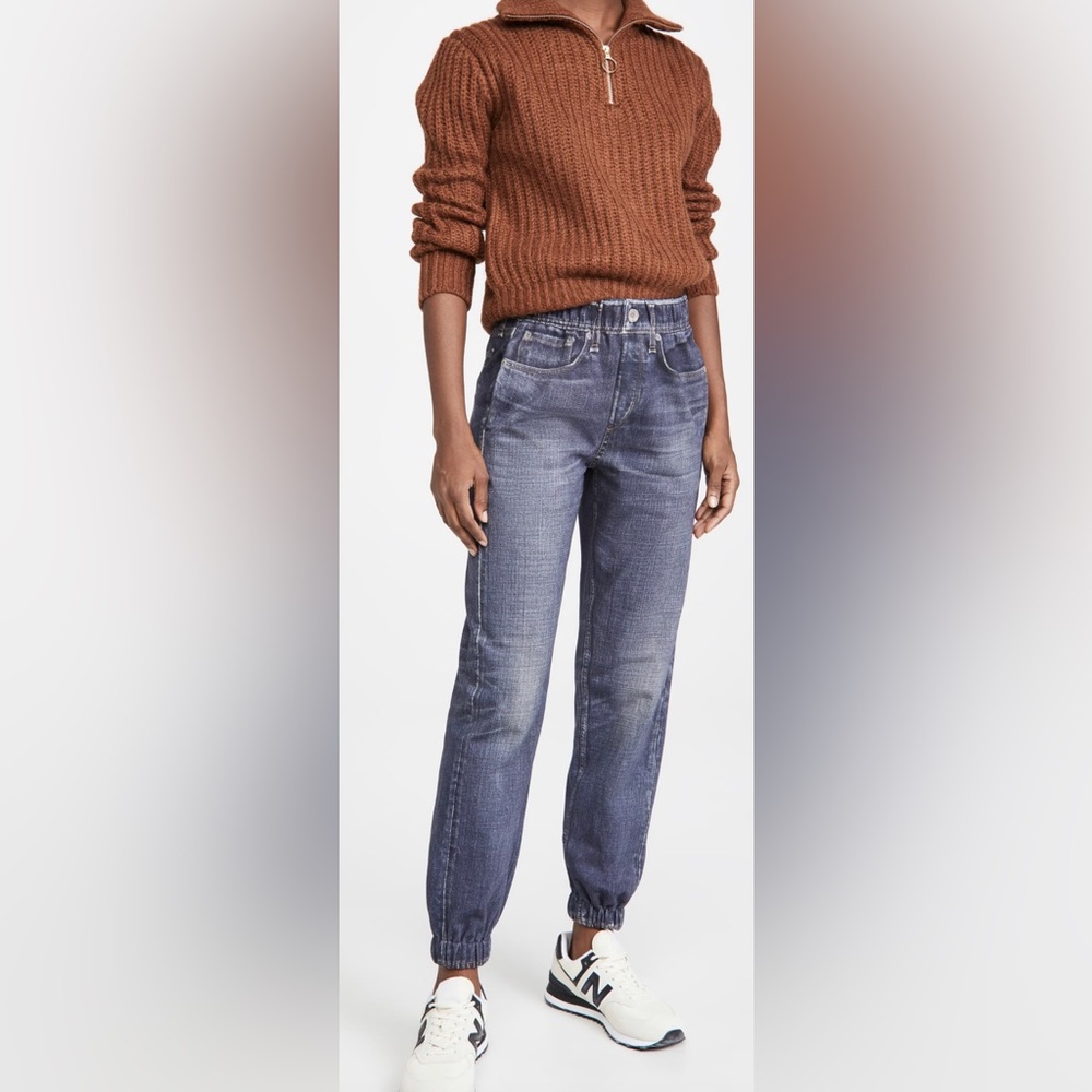 Rag and Bone Miramar Joggers XS Merest Blue New $225 - Picture 7 of 7